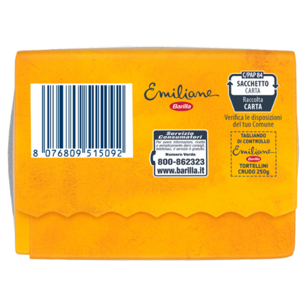 Barilla Emiliane Tortellini Pasta all'Uovo 250 g