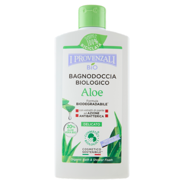 I Provenzali Bio Bagnodoccia Biologico Aloe Delicato 400 mL