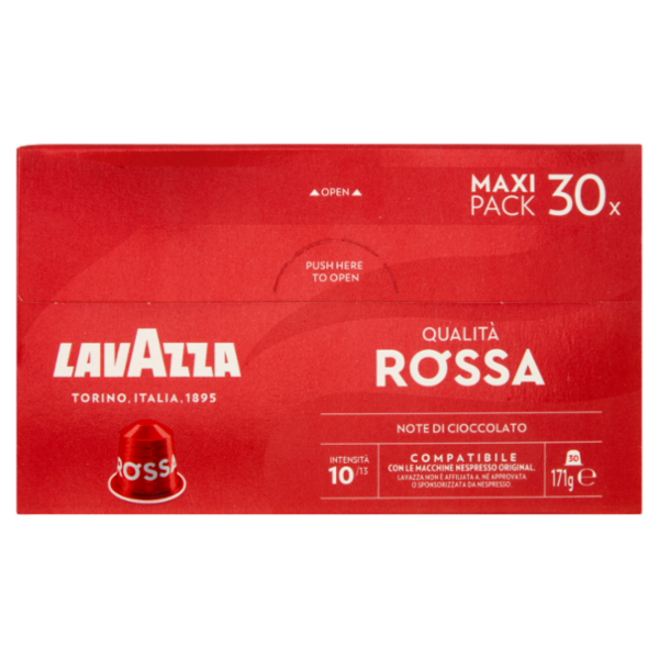 Lavazza Qualità Rossa Compatibile con Nespresso Original 30 Capsule 171 g