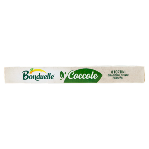Bonduelle Coccole 8 Tortini di Fagiolini, Spinaci e Broccoli Surgelato 300 g