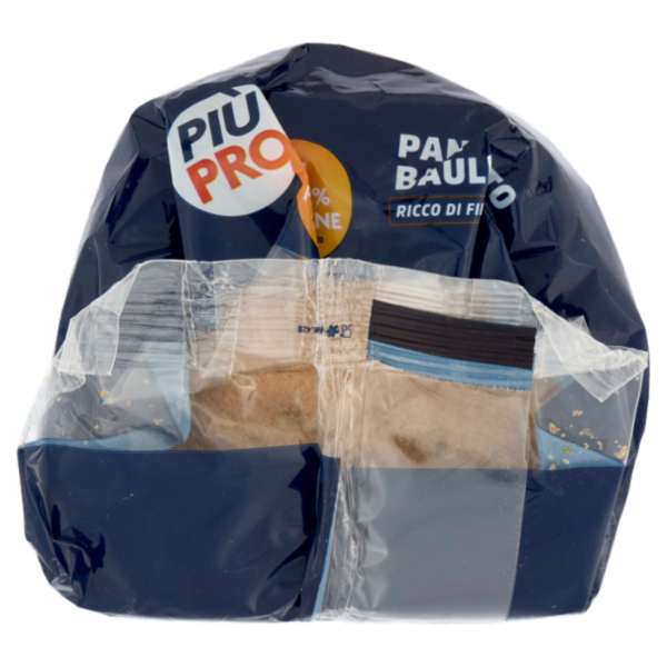 Piùpro Pan Bauletto ad Alto Contenuto di Proteine a Fette 400 g