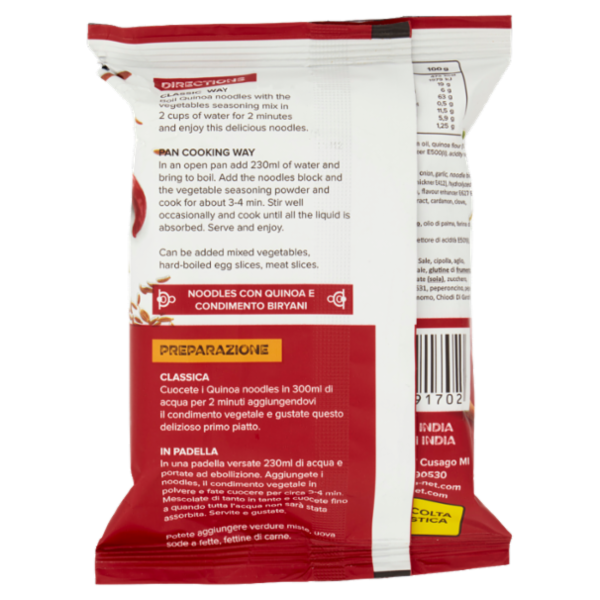 Save Quinoa Noodles Spicy Biryani 70 g