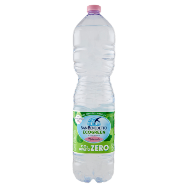 San Benedetto Acqua Minerale Fonte Primavera Ecogreen Naturale 1,5 L