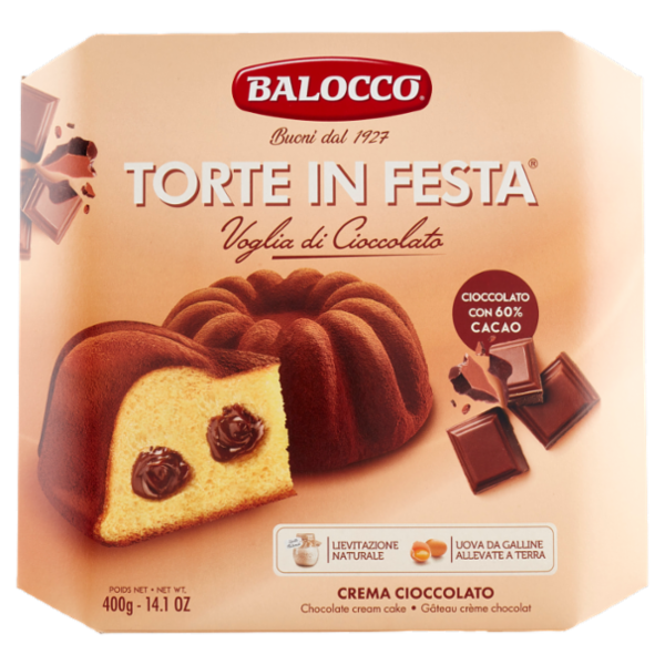 Balocco Torte in Festa Voglia di Cioccolato 400 g