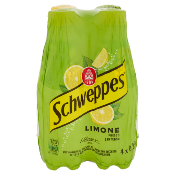 Schweppes Limone PET 4 x 0,25 L