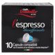Caffè trombetta l'espresso decaffeinato 10 Capsule compatibili Nespresso* 55 g