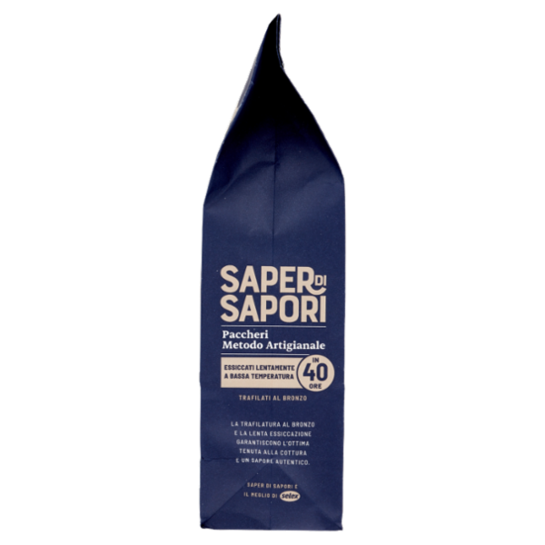 Selex Saper di Sapori Pasta di Semola Paccheri Lisci 500 g