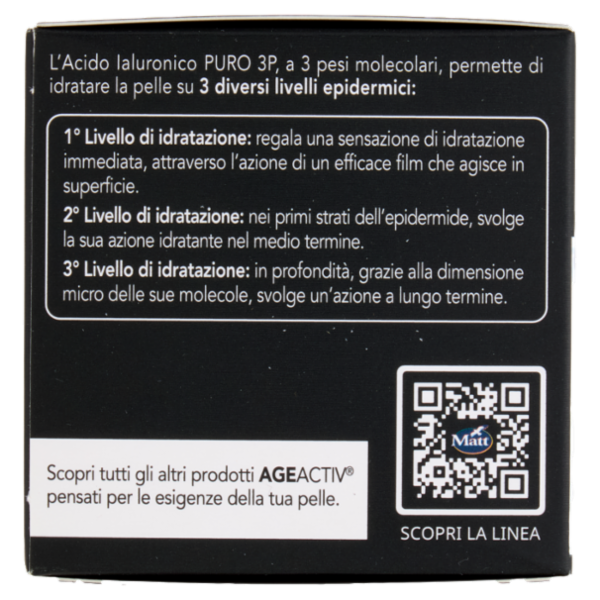 Matt Age Activ Hyaluron Filler Crema Giorno Viso e Collo SPF 15* Acido Ialuronico Puro 3P 50 ml