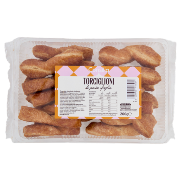 Consilia Torciglioni di Pasta Sfoglia 200 g