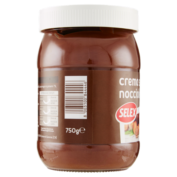 Selex Crema Spalmabile alla Nocciola 750 g