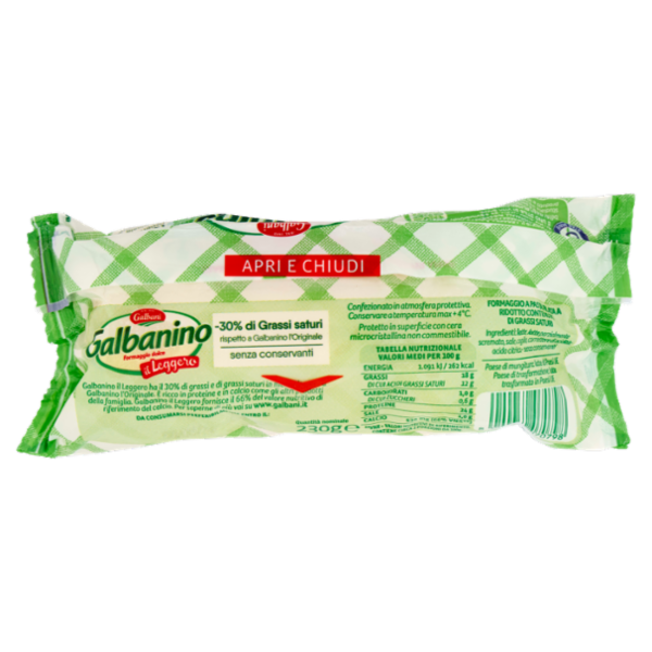 Galbani Galbanino Formaggio dolce il Leggero 230 g