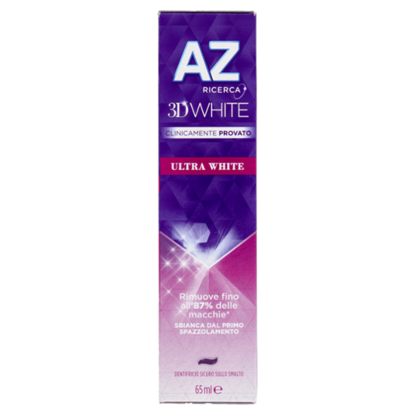 AZ Ricerca Dentifricio 3D White Ultra White 65 ml