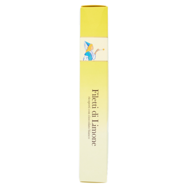 Fatina Filetti di Limone ricoperti con cioccolato bianco 150 g