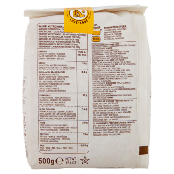 Sgambaro Fusilli N°93 500 g