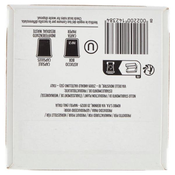 Kimbo Macinato Fresco Espresso Capsule Compatibili con le Macchine Lavazza A Modo Mio* 40 x 7,5 g
