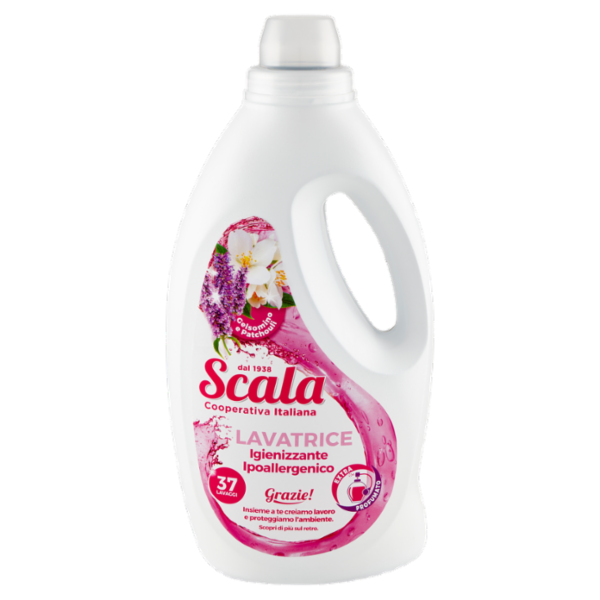 Scala Lavatrice Igienizzante Ipoallergenico Gelsomino e Patchouli 1500 ml