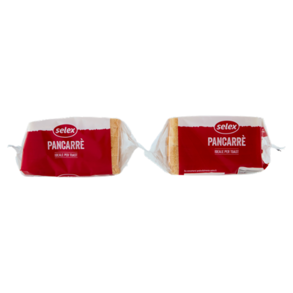 Selex Pane per Toast 6+6 Fette 220 g