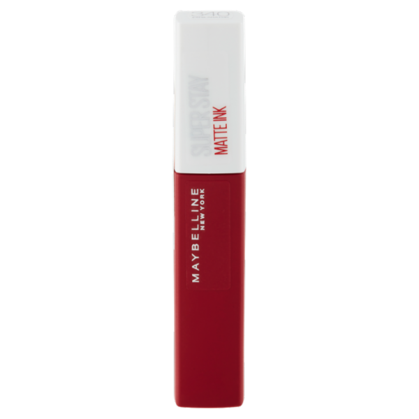 Maybelline New York Tinta Labbra SuperStay Matte Ink, Spiced Edition, Exhilarator (340), 5 ml
