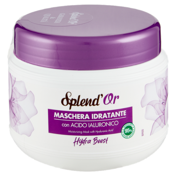 Splend'Or Maschera Idratante con Acido Ialuronico Hydra Boost 500 mL
