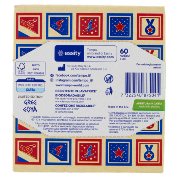 Tempo Light Veline 3 veli 60 pz Box