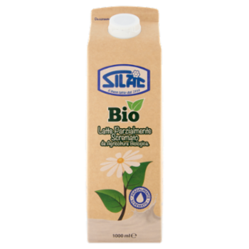 Silac Bio Latte Parzialmente Scremato Da Agricoltura Biologica 1000 Ml