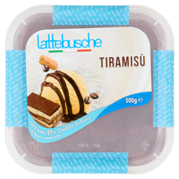 lattebusche Gelato Tiramisù 500 g