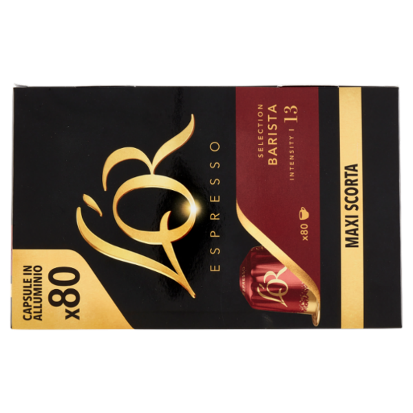L'Or Espresso Selection Barista 80 Capsule Compatibili con Macchine Nespresso* Original 2 x 208 g