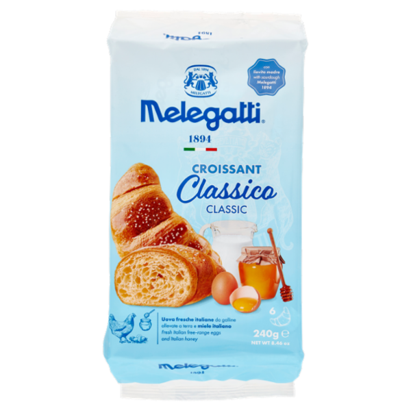 Melegatti 1894 Croissant Classico 6 x 40 g