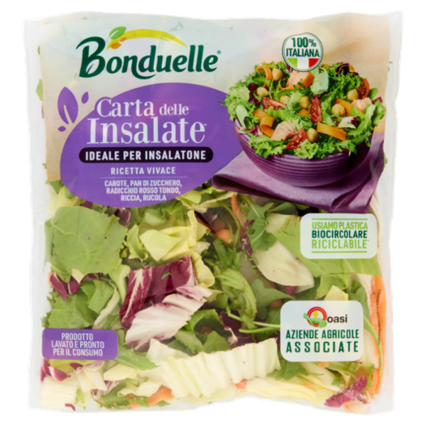Bonduelle Carta delle Insalate Ricetta Vivace 200 g