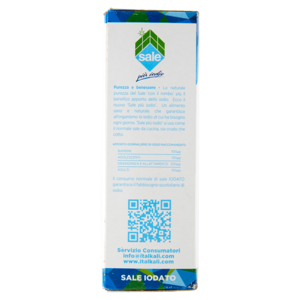 Italkali sale iodato Fino sale più iodio 1000 g