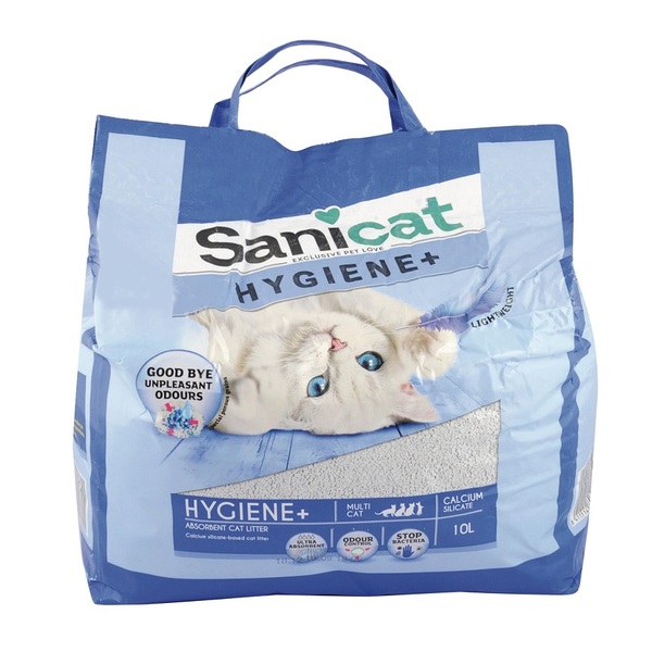 Sanicat Hygiene + Lettiera per Gatti 10l