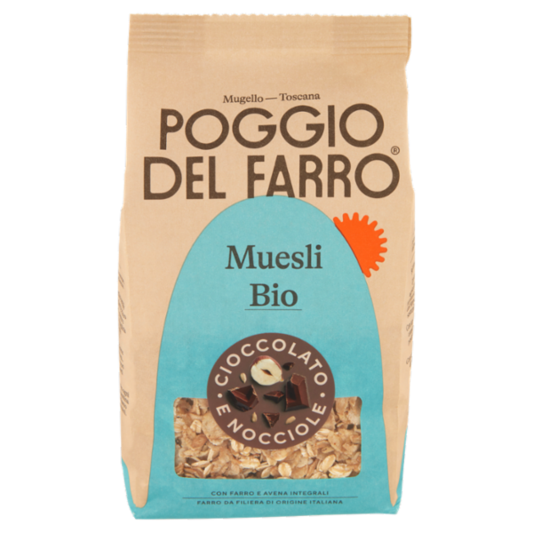 Poggio del Farro Muesli Bio Cioccolato e Nocciole 275 g