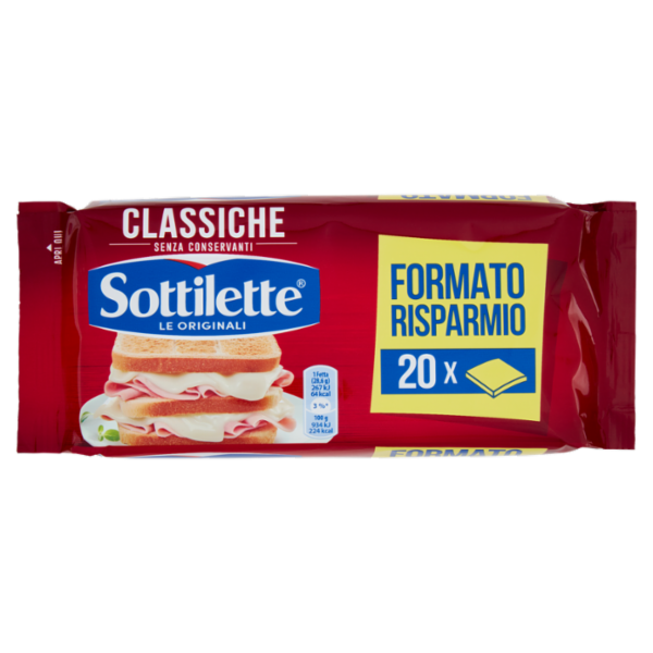 Sottilette Classiche formaggio fuso a fette - 571 g