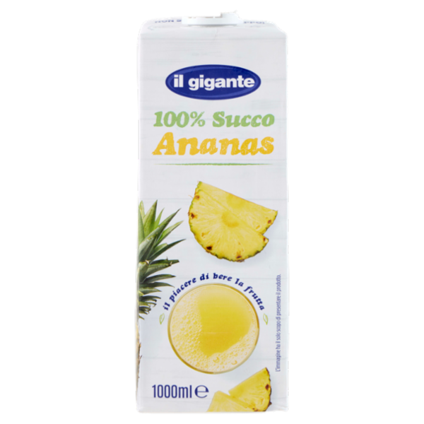 IL GIGANTE 100% Succo Ananas 1000 ml