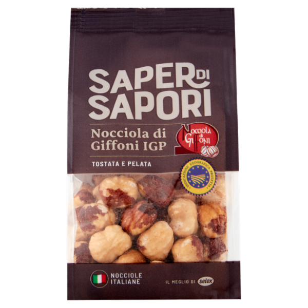Selex Saper di Sapori Nocciole di Giffoni I.G.P. Tostate e Pelate 100 g