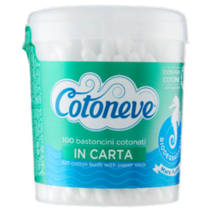 Cotoneve Bastoncini Cotonati In Carta 100 Pz