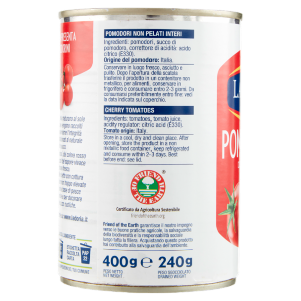 La Doria Pomodorini Dolci di Natura 400 g