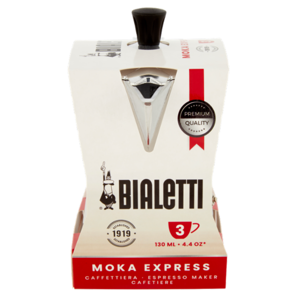Bialetti Moka Express Caffettiera 3 Tazze
