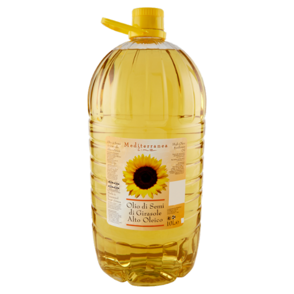 Mediterranea Line Olio di Semi di Girasole Alto Oleico 10 L