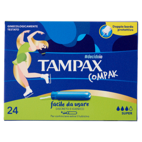 Tampax Compak Super 24 pz