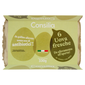 Consilia 6 Uova Fresche Da Galline Allevate Senza Uso Di Antibiotici Di Vario Calibro