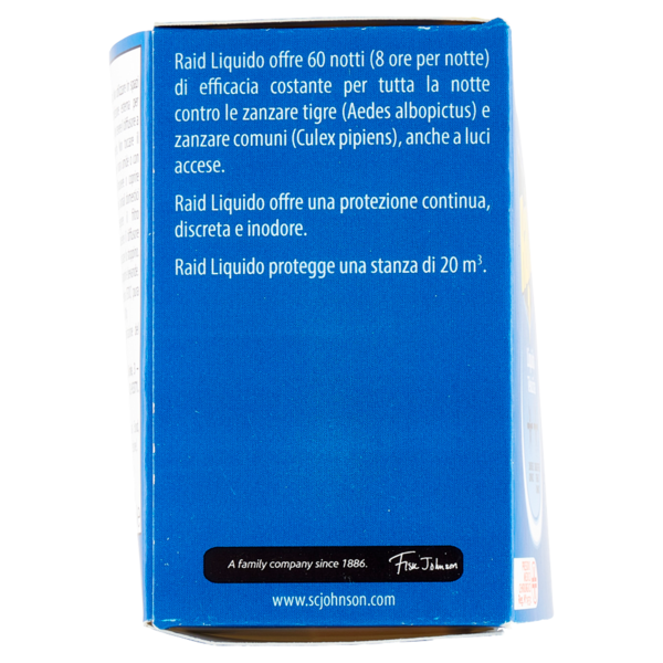 Raid Liquido Zanzare tigre e comuni Inodore 2 Ricariche 2 x 36 ml
