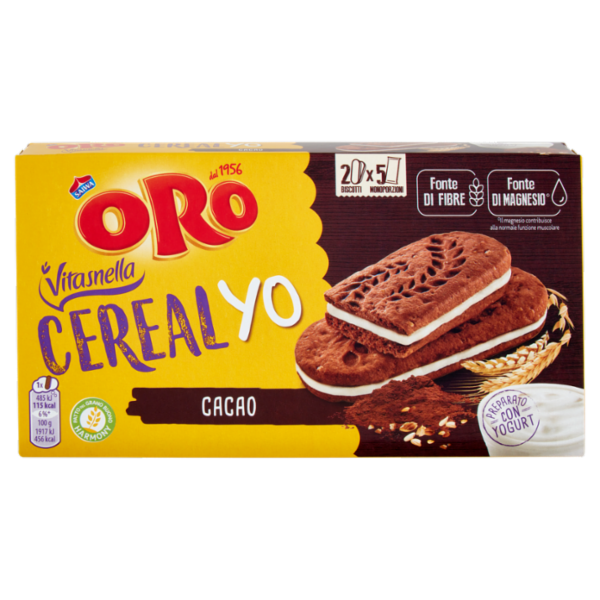 Oro Saiwa Vitasnella Cereal Yo Cacao 253 g
