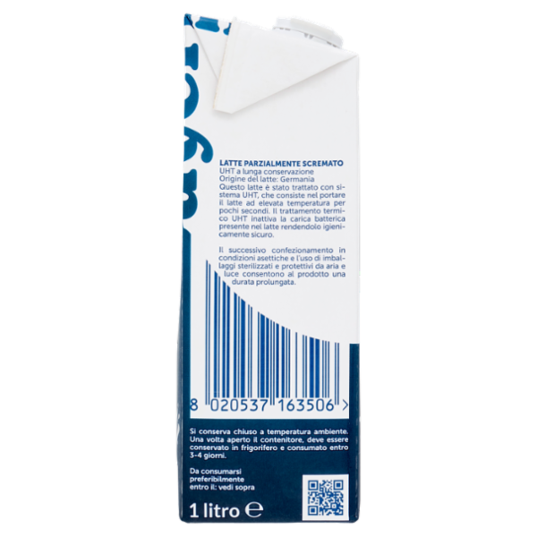 Bayernland latte Parzialmente Scremato UHT a lunga conservazione 1 litro