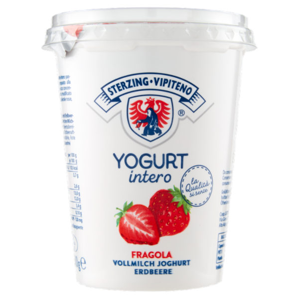 Sterzing Vipiteno Yogurt intero Fragola 500 g