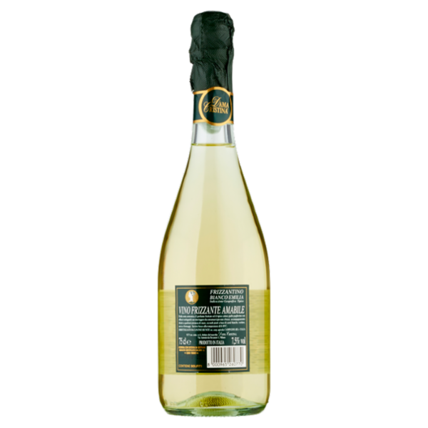 Dama Cristina Frizzantino Bianco Emilia IGT Amabile 75 cl