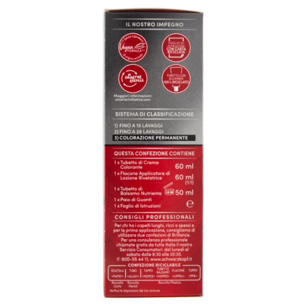 Brillance Colorazione Permanente Intensiva 884 Castano Cioccolato