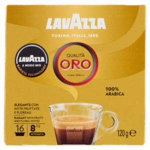Lavazza A Modo Mio Qualità Oro 16 Capsule 120 g