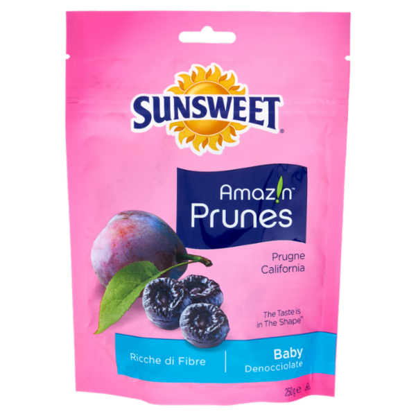 Sunsweet Amaz!n Prunes Prugne California Baby Denocciolate 250 g