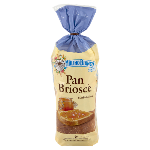 Mulino Bianco Pan Brioscè Pane Ideale per Colazione 400g